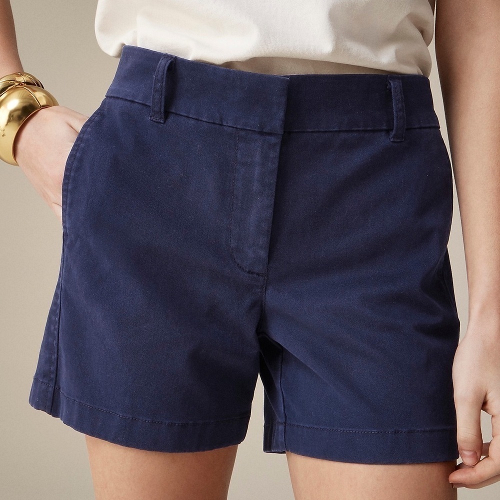 J. Crew 5" Stretch Chino Short Size 0